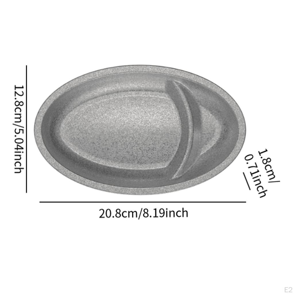 Sleek Stainless Steel Appetizer Plate Set for Elegant Dining Experience