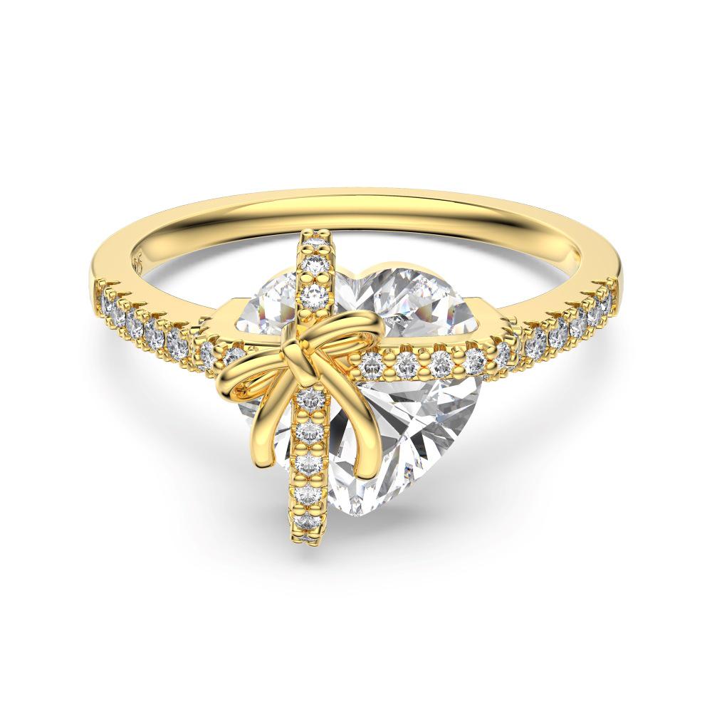 European Style S925 Sterling Silver Heart Necklace with Gift Box - Sparkly Personalized Valentine s Day Accessory for Women S925 Silver