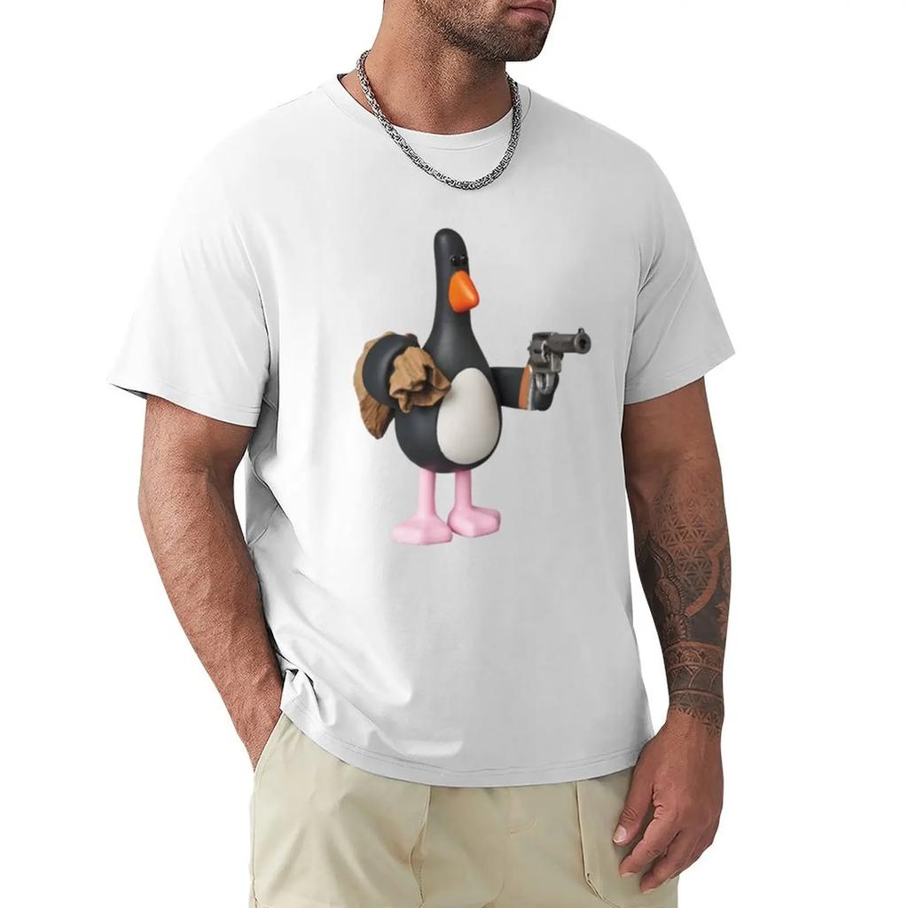 Feathers McGraw TShirt TShirt Boys Whites Aesthetic Clothing Mens Workout Shirts