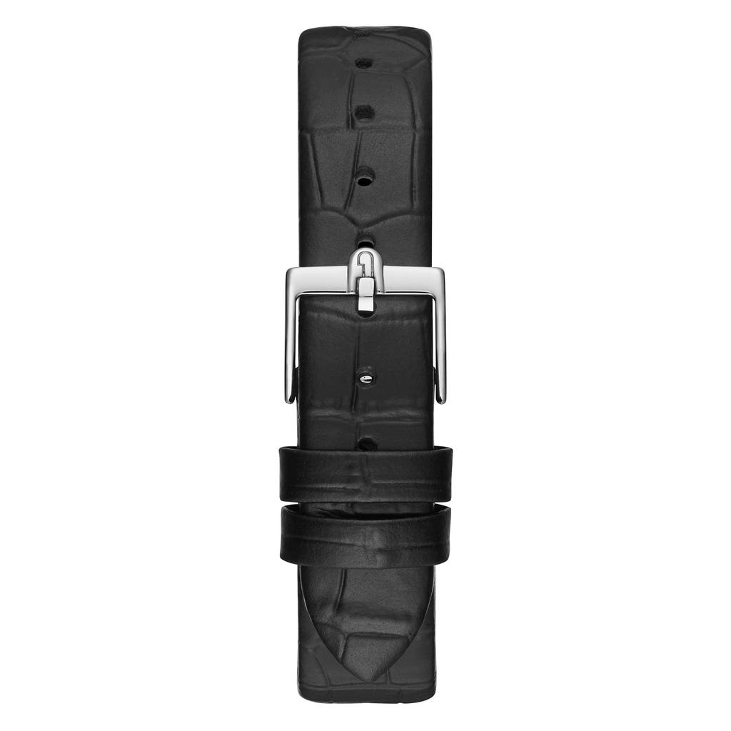 FURLA NEWSLEEK 33MM Watch with Silver Stainless and Quartz Black Women's Dial, Steel, Movement, WW00021004L1, [Used]