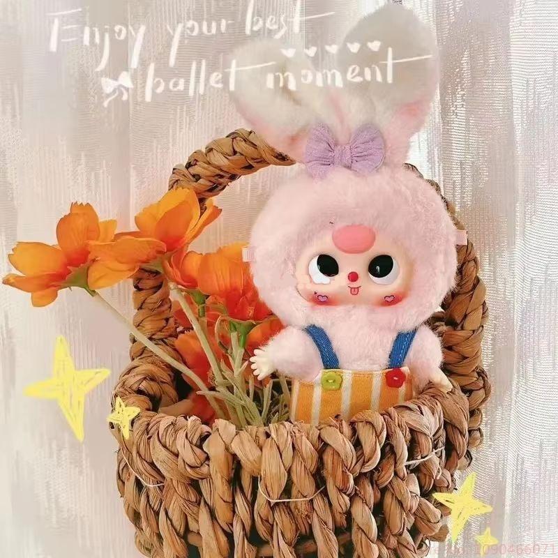Echtes Baby Drei Jahre Alt Macaron Kleines Kaninchen Serie Trend Spielzeug Anhänger Kreativ Niedliche Puppe Spielzeug Geschenk