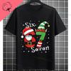 Funny Graphic Tshirt With All I Want For Christmas Is My Students To Stop Saying 67 Slogan Pure Cotton Short Sleeve Tshirts