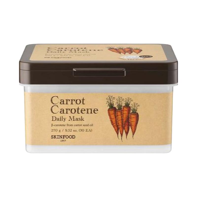 SKINFOOD Daily Mask 30 Sheets (Potato Madecassoside / Rice Brightening / Shine Muscat Cica / Carrot Carotene / Yuja Seed Vita / Acorn Pore Peptide)