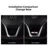 2025 Hot ABS Metal R Rline Emblem Car Steering Wheel Decoration Sticker For Volkswagen GTI R-Line Polo Golf Passat Scirocco Jett