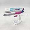 20 cm Wizz Air A321 Modell Spielzeugflugzeug A320 Neo Wizz Air Airlines Diecast Flugzeug Miniatur Flugzeugmodell Bausatz