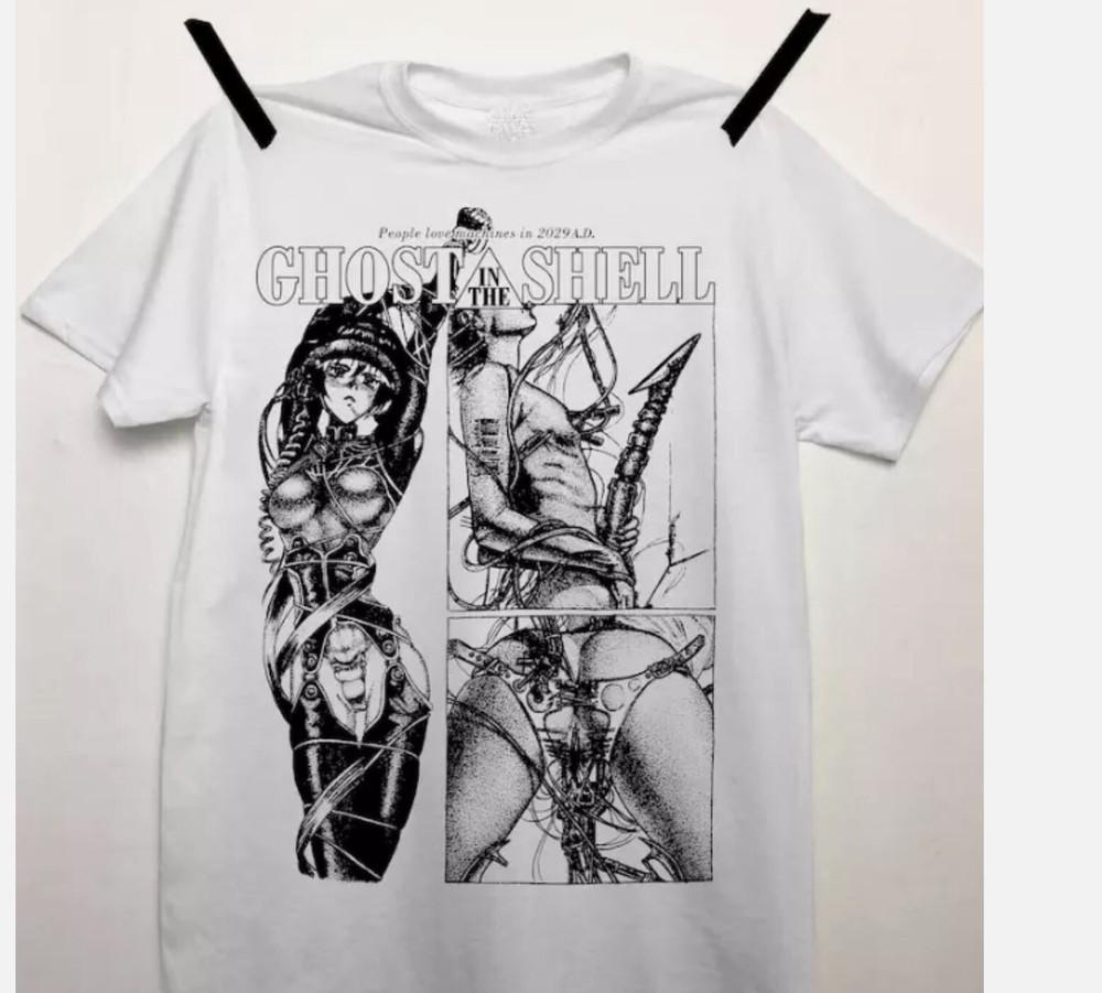 

Ghost In The Shell Shirt Japanese Anime Shirt Unisex Gift S-5Xl Unisex T-Shirt XXXXL