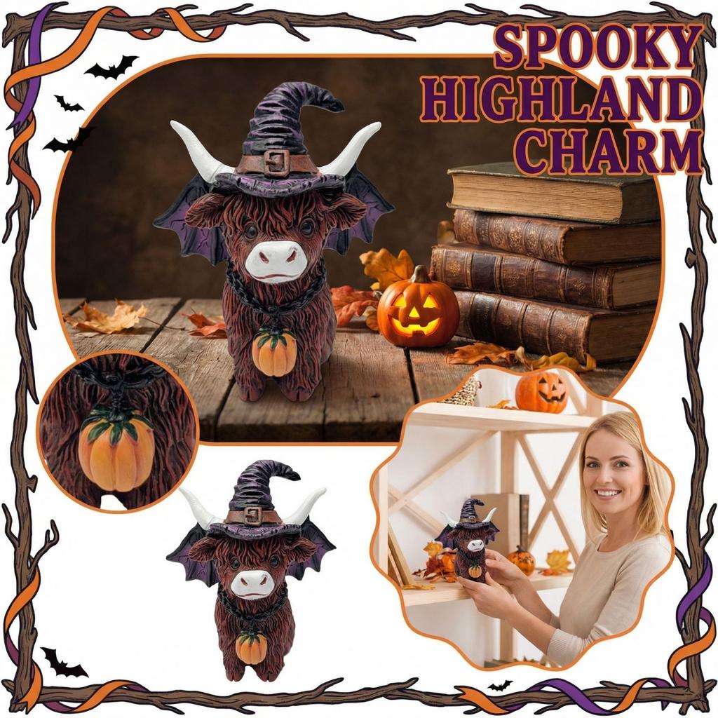 Highlands Cow Desktop Ornament Home Decor