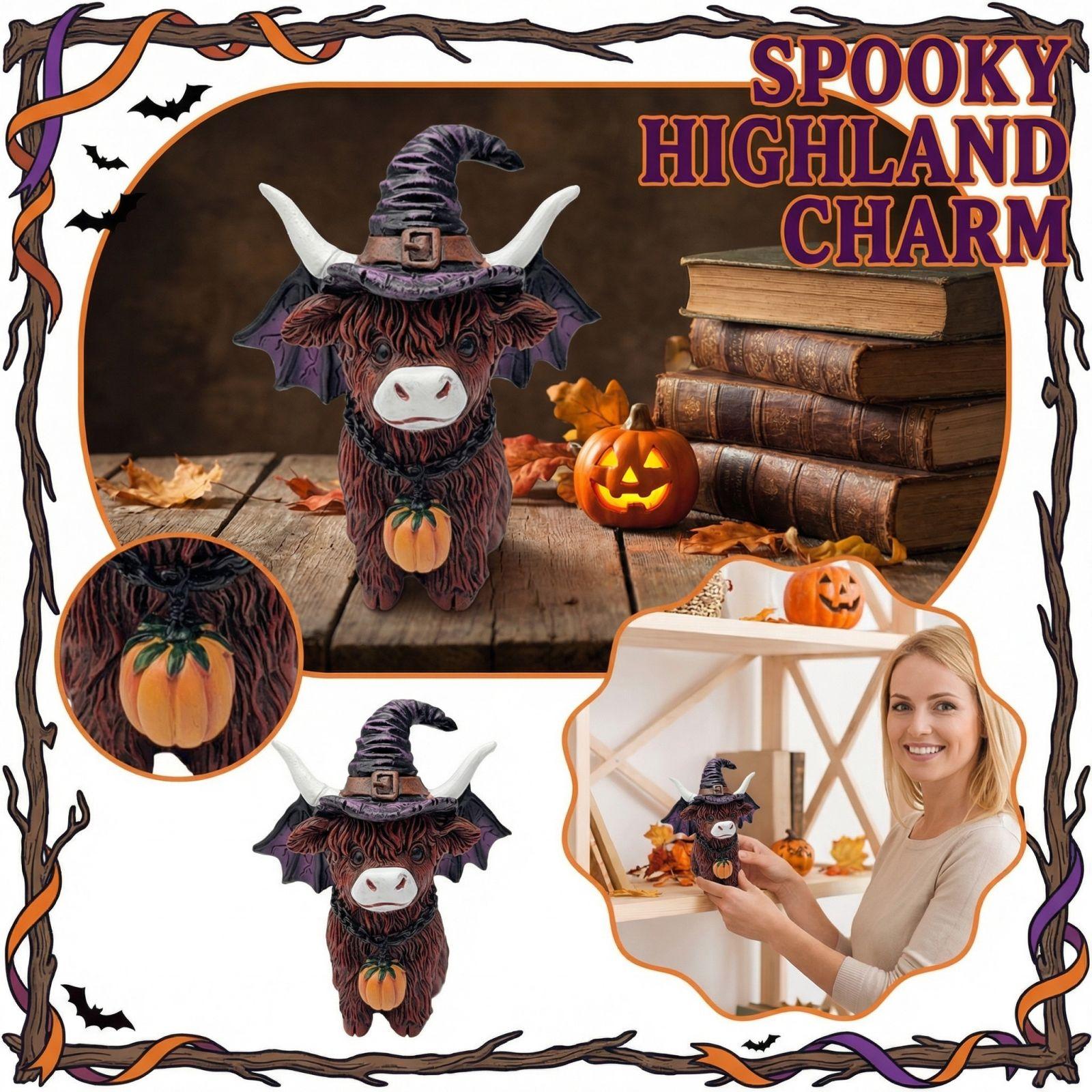 

Highlands Cow Desktop Ornament Home Decor One Size