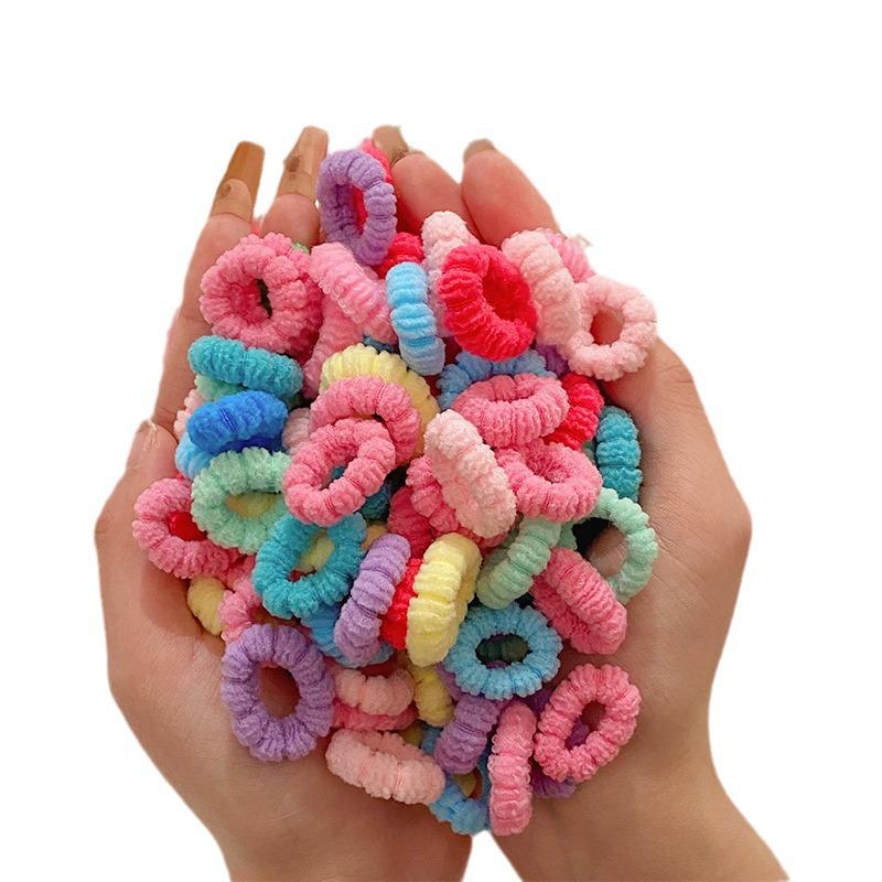 Hochelastische Baby-Haargummis - Keine Schäden, kleine Gummibänder für Mädchen