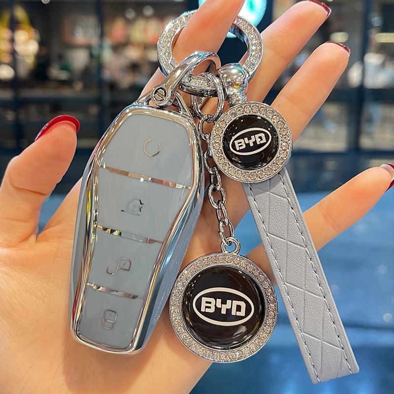 BYD Han Key Case: Compatible with Women Dolphin Qin, Song Plus Dmi, Yuan Pro, Tang Dmi, Han EV