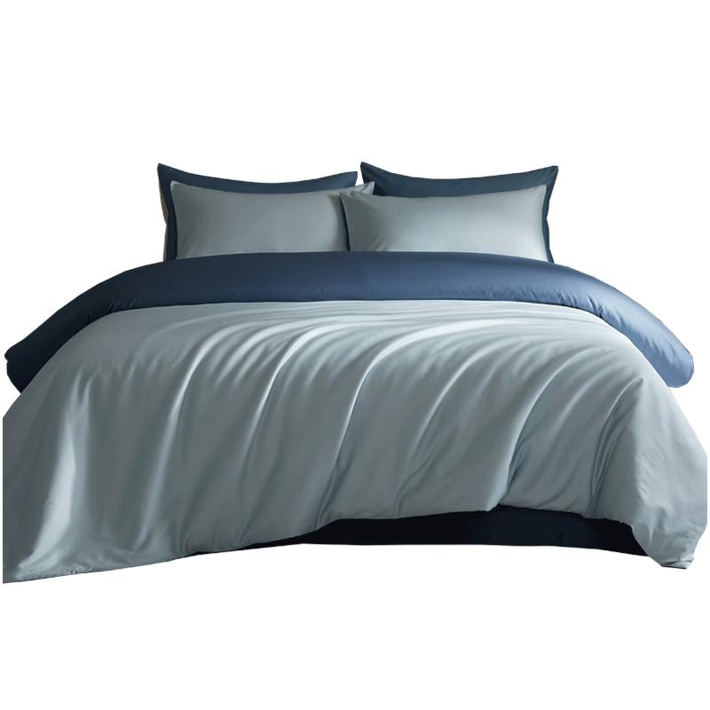 MIDO HOUSE 100-Thread Count Long-Staple Cotton Sateen Bedding Set