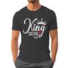King Queen Hisher One And Only Print T Shirt Valentines Day Gifts Shirts Unisex Unisex King Queen Crown Couple Matching Tshirts