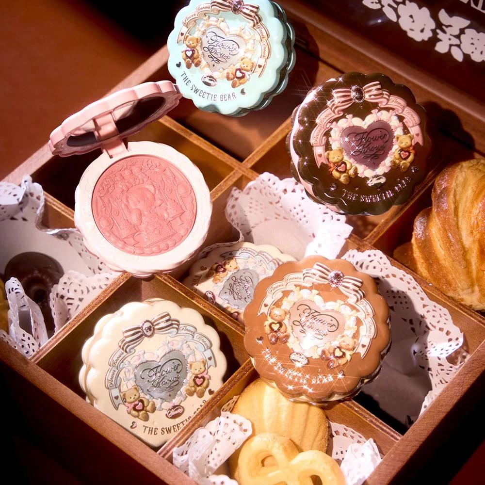 Sweetie Bear Silk Satin Blusher almond cookies