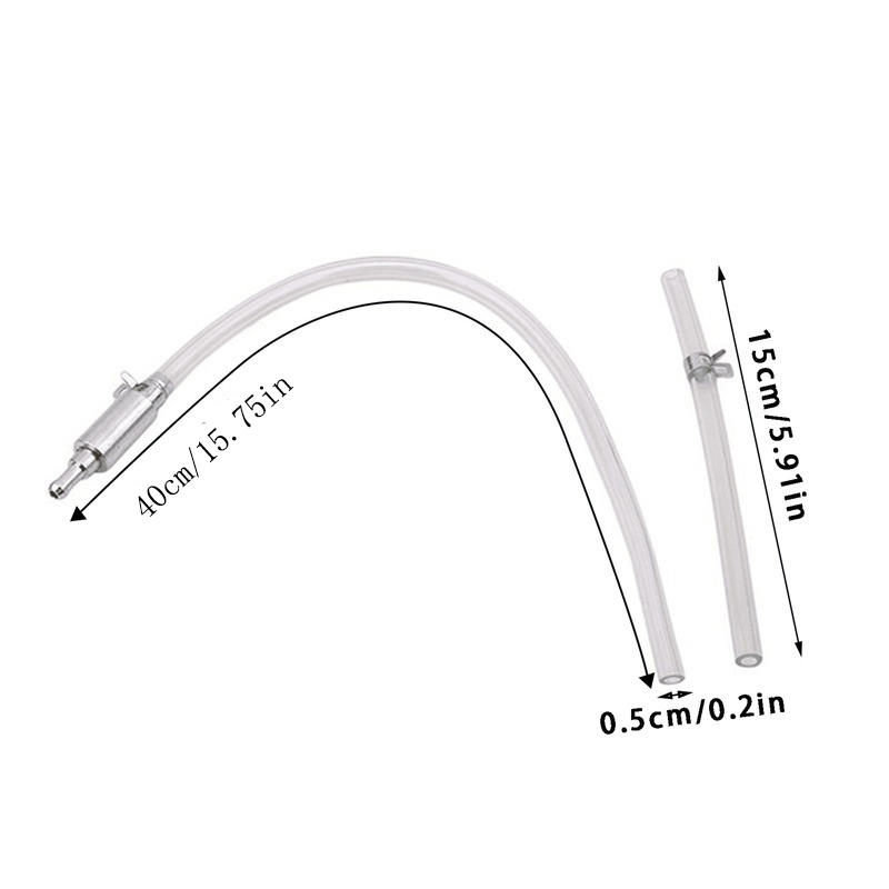 1Pc Special Bleeder Hose Kit for Car Clutch & Brake - Hydraulic One Way Valve Tube Bleeding Tool with Replacement Adapter