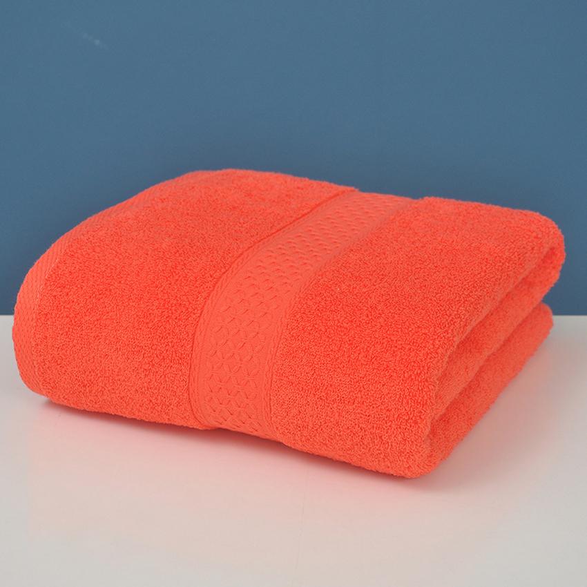 70x140/34x75cm Cotton Bath Towel 20 Colors Jacquard Face Shower Towels Soft Thick Large for Adults Kids Home Bathroom Spa Beach