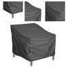 Polyester Patio Chair Cover Dust Resistant Lawn Chair Cover Outdoor Furniture Cover  Patio