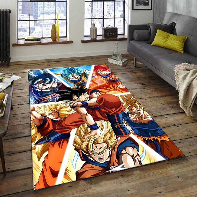 1pc Dragon Ball3 Design Area Rug - Non-Slip, Soft & Cozy Floor Mat for Living Room, Bedroom, Office - Indoor/Outdoor Decorative Carpet