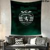 Sporting CP Wall Tapestry Aesthetic Wall Hanging Printed Fabric Blanket Decorative Tapestries for Bedroom Living Room Home Decor