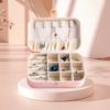 Portable Jewelry Box European Princess Travel Korean Hand Jewelry Jewelry Bag Earrings Ring Small Storage Box