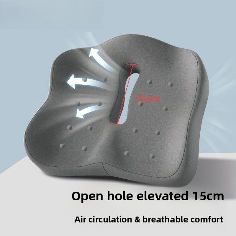 Memory Cotton Seat Cushions Tailbone Decompression Cushions Office Sedentary Artifacts Chairs Comfortable Waist Backrests