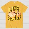 Life Sucks Cotton Summer Casual Cool Loose T-Shirt