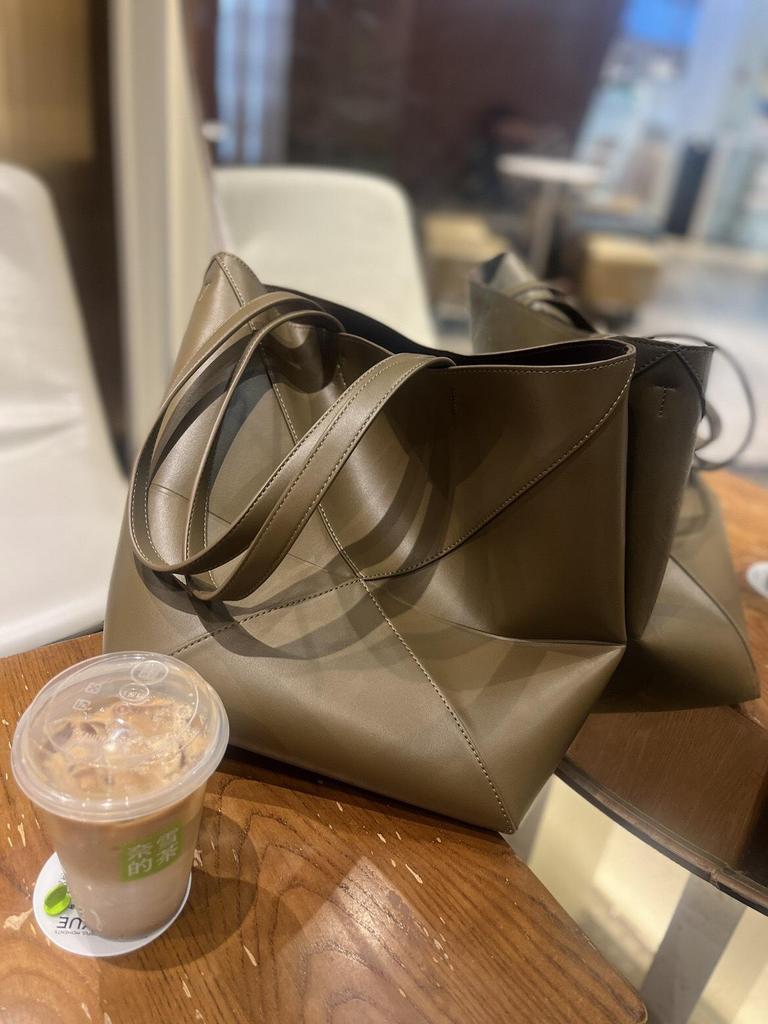 Damska geometryczna składana torba typu tote 2025 - Duża pojemność, Modna torba na ramię dla matki i dziecka