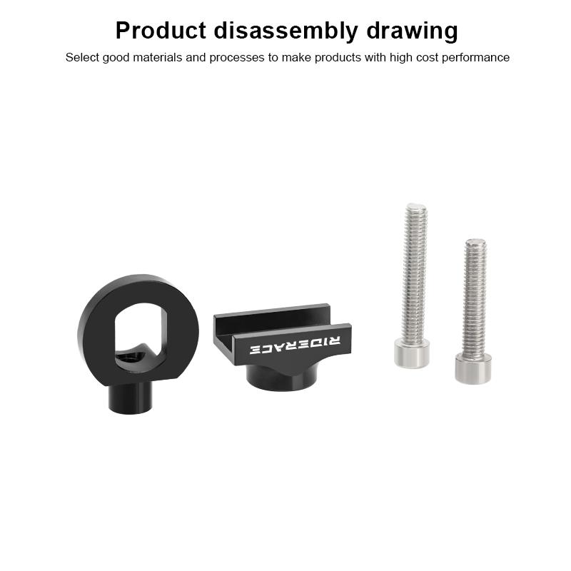 1× Aluminum Alloy Bike Chain Tension Guard Bolt Screw Single Speed Adjuster Bicycle Chain Tensioner Fastener Cycling Accessories