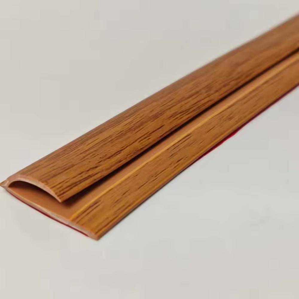1pc 1m/2m/3metersX3.5cm PVC Carpet Edge Trim Strip Self Adhesive Flexible Rug Edge Protector CuttableTransition Cover
