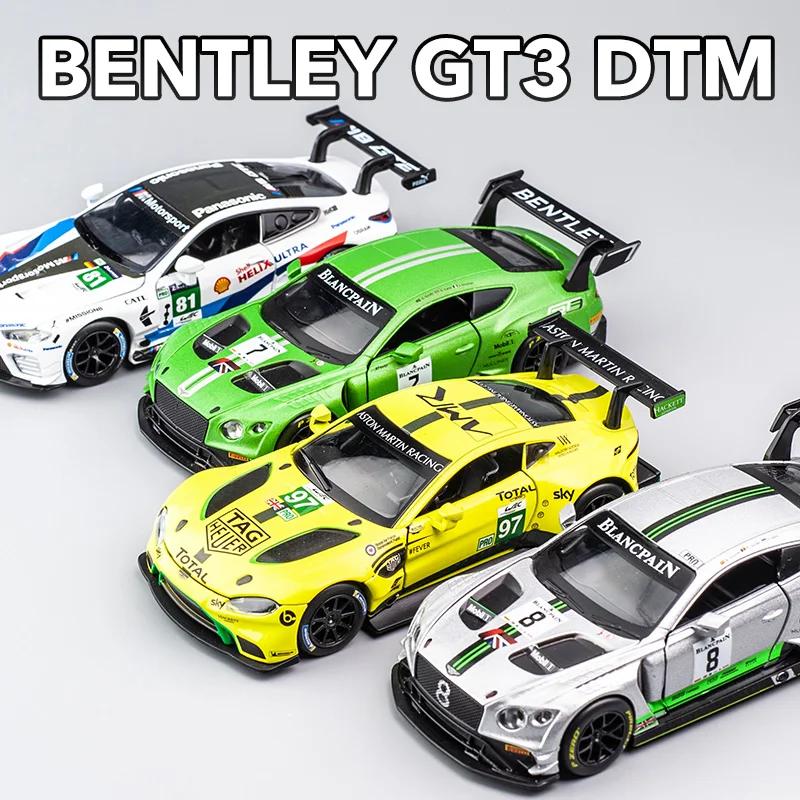1/32 сплав мини-модель автомобиля Bentley GT3 металлическая игрушка литая и игрушечная техника инерционные детские игрушечные машинки для детей мальчик автомобиль подарок