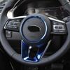 For Kia K3 Forte Cerato     Car Styling Cover Steering Wheel Bottom Interior Kit Trim Frame Lamp Hood Stick