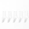 Children's Crew SocksCotton Anti-Bacterial Seamless Spring/Autumn Boys' Girls' School Sports Socks White Black Gray