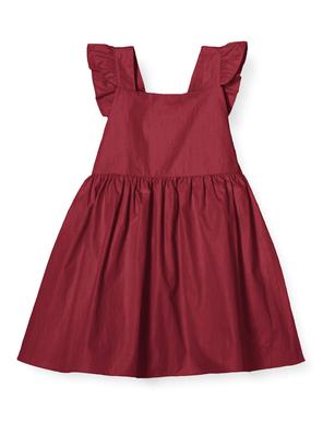 Kinder Mingo Schürzenkleid Kinder Mädchen Schürzenkleid Wasserabweisend 80cm 90cm 100cm 110cm [Lola] (2 Farben)