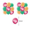 Peppa Pig Holiday Birthday Scene Decoration Banner & Balloons Set