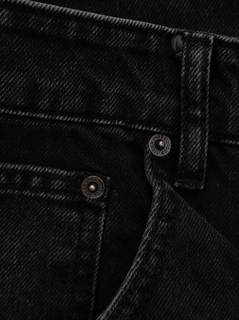 Jigga Wear New Outline XL Men's Super Baggy Jeans Black Washed