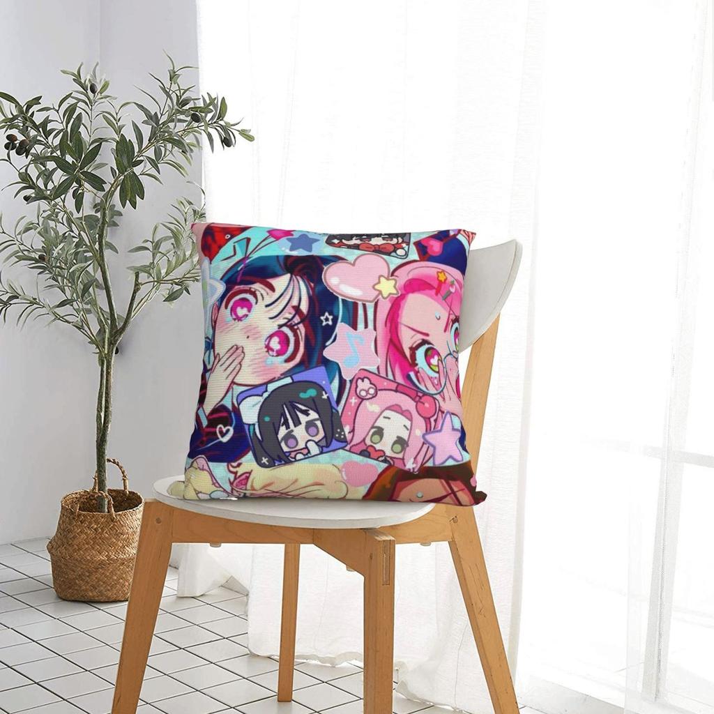Alien Stage Anime Pillow Covers Home Luka Ivan Till Mizi Cushion Case Cool Decorative Pillow Cover 45*45