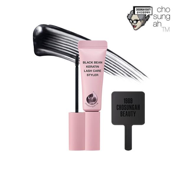 CHOSUNGAH Black Bean Keratin Lash Care (Eyelash Nutrient) 1 Bottle + 1 Mirror