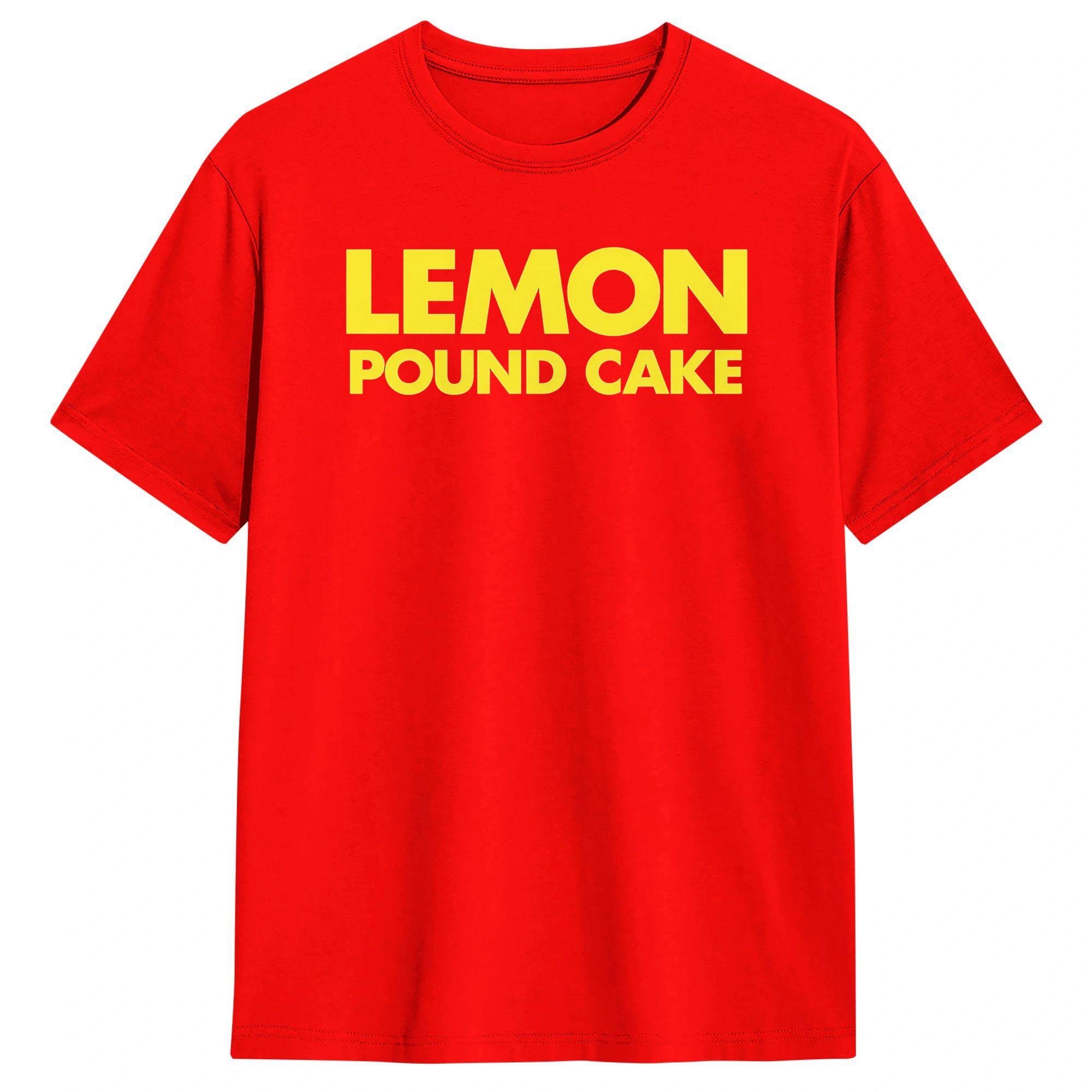Afroman Lemon Pound Cake TShirt Mens  Y2K Funny T Shirts Summer Round Neck Harajuku Tee Shirt Cheap Big Size Clothes S