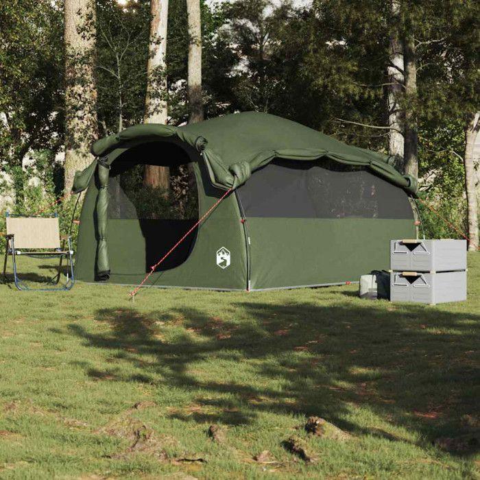 VidaXL Family Tunnel Tent 6 Person Olive Green Waterproof, Tent, Garden Tent, Outdoor Shelter, Camping Tent, 4009575