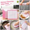 Kitchen Cleaning Dish Cloth Multi-Purpose Absorbent Durable Scrubbing Towel for Household and Commercial Use