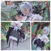 [ZOMOZO] Re:ZERO Rem and Ram Cosplay Maid Outfit with Wig, Adult Cosplay Costume, Anime Costume, Stage Costume, Halloween, Christmas, Re:ZERO -Startin