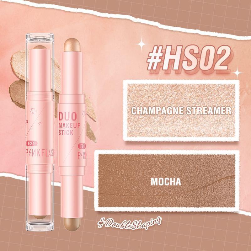 PINKFLASH - Duo Makeup Stick - 3 Color HS