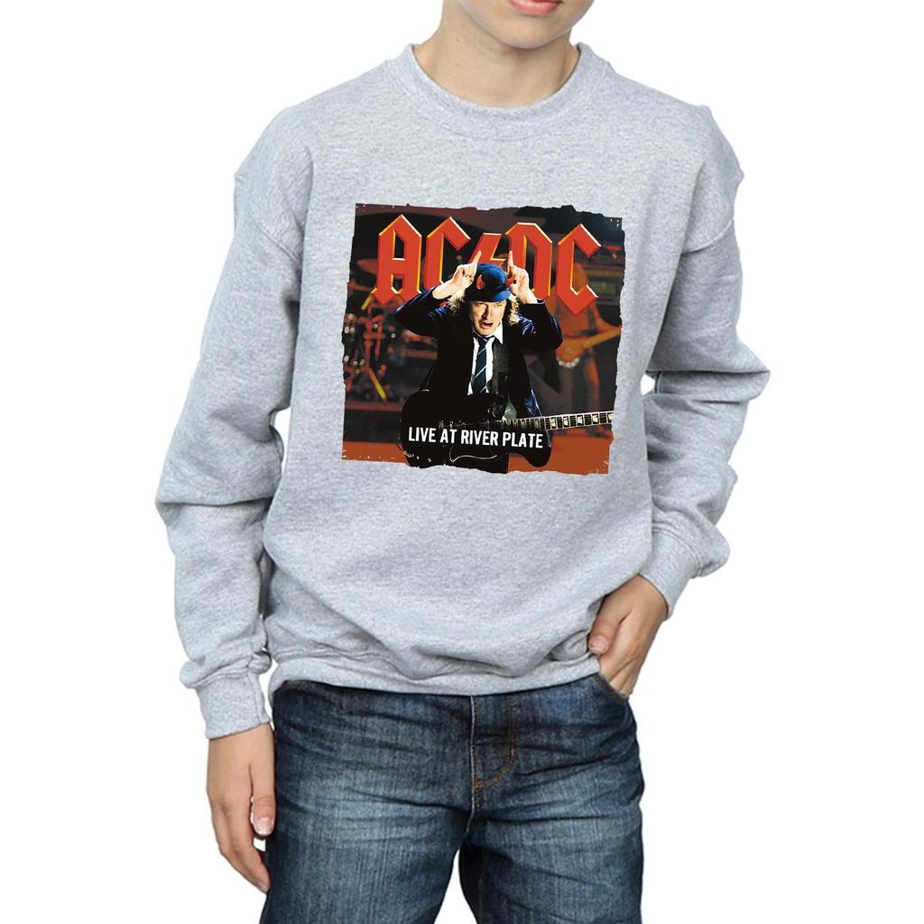 AC/DC Boys Live At River Plate Columbia Records Sweatshirt