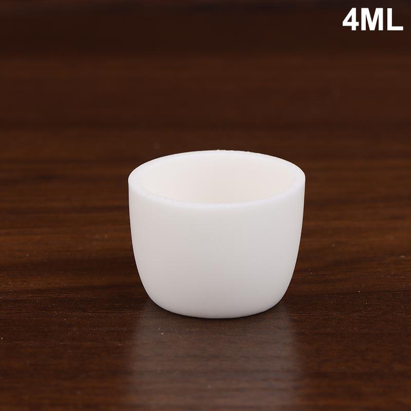 1 ks Vysokoteplotní 1600°C Hliníková kelímek Korundový kelímek 3ml-100ml 99% Hliníkový popelový kelímek Bez víka Pro experiment