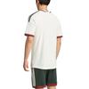 Men's Adidas Soccer Jerseys Men's Ivory White Crew Neck Moderate Straight Fit