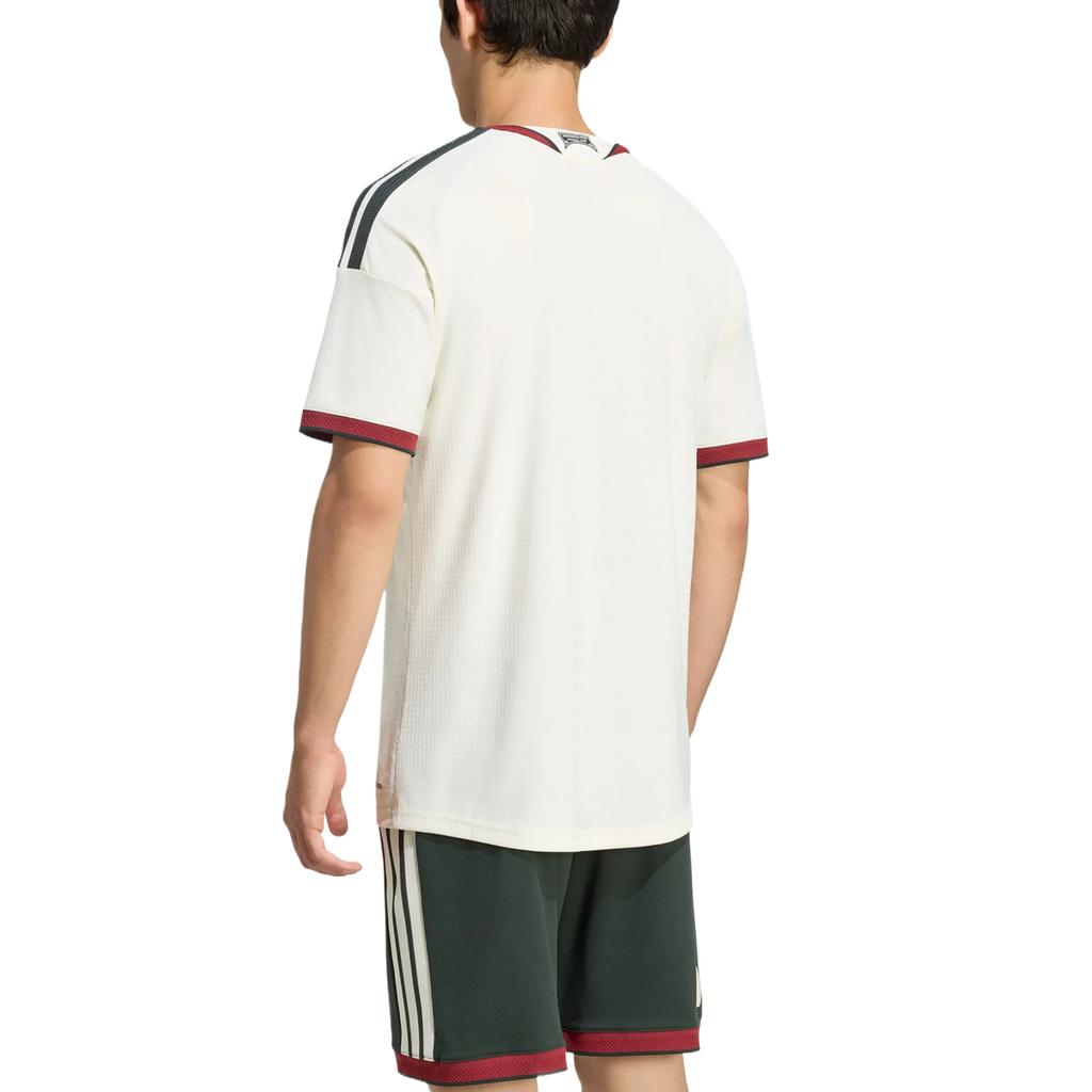 Men's Adidas Soccer Jerseys Men's Ivory White Crew Neck Moderate Straight Fit