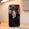Singer H-Harry Styles     Phone Case For iPhone 17,16,15,14,13,12,11 Plus,Pro Max,XS,Soft Silicone Black Cover
