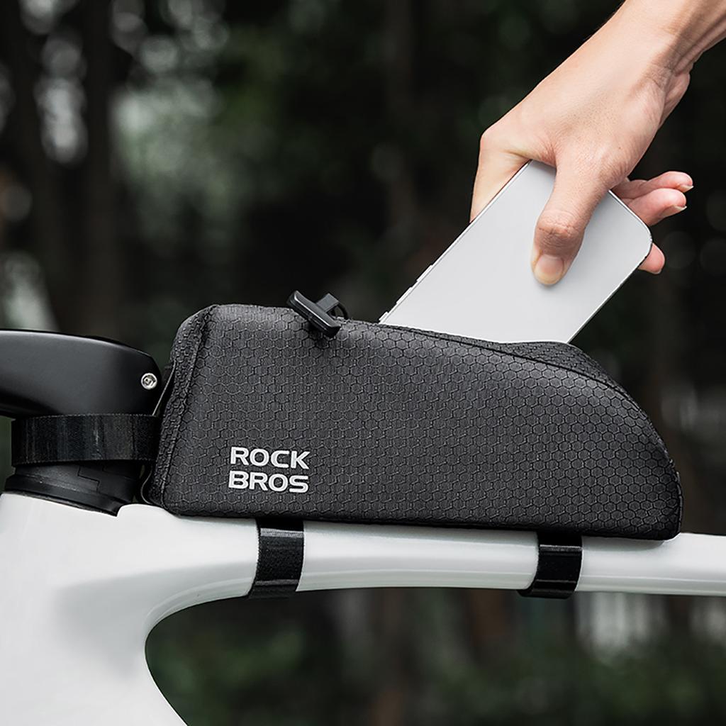 Frame-mounted bicycle bag 0.9l - black