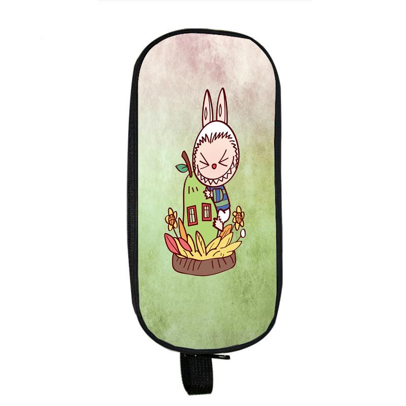 

Пенал Labubu The Monsters Abubu, большой вместительный чехол для ручек, симпатичная косметичка, школьные принадлежности для девочек, канцелярские товары, подарки 4