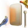 A58Z Anti Bite Bird Cage Heater Stand Indoor For Parakeets For Conures Pet Supplies For Conure Hammock Perch Heater