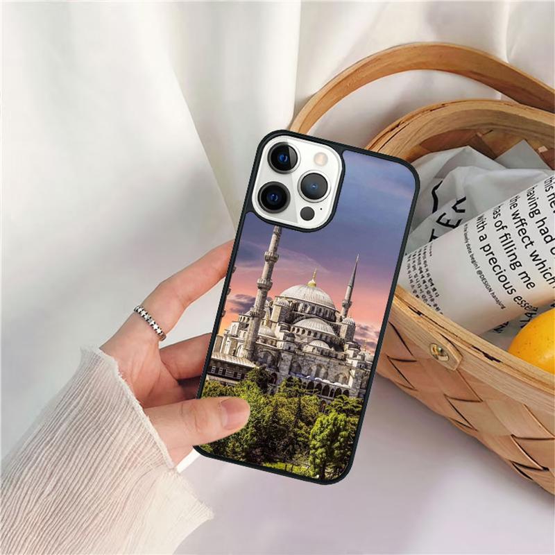 Turkey Istanbul Scenery Phone Case For iPhone 17 Air 16 15 14 11 12 13 Pro  MAX Plus Coque Cover Shell